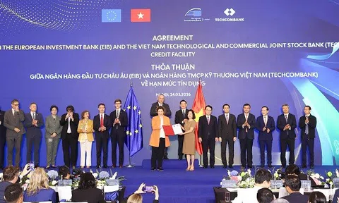 Techcombank và Ngân hàn Đầu tư châu Âu (EIB) công bố khoản vay trị giá 200 triệu Euro thúc đẩy tín dụng xanh tại Việt Nam