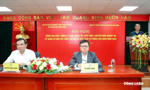 Xây dựng đội ngũ báo chí vững lý luận, giỏi công nghệ, sắc bén trên mặt trận tư tưởng