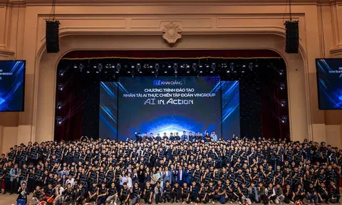 Vingroup khai giảng khoá đầu tiên chương trình đào tạo 20.000 nhân tài AI thực chiến