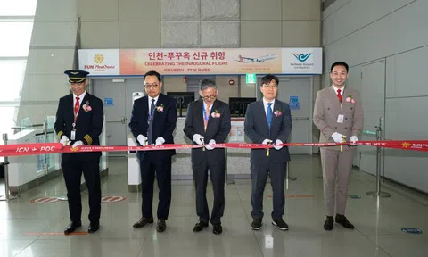 Đón gần 230 hành khách từ Incheon, Sun PhuQuoc Airways nâng tầm trải nghiệm với đường bay quốc tế thứ hai