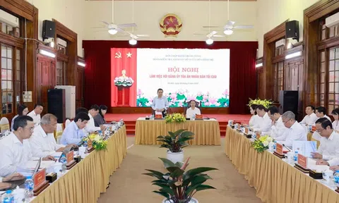 Chủ tịch Quốc hội: Nâng cao chất lượng, hiệu quả hoạt động xét xử của Tòa án các cấp
