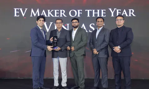 VinFast được vinh danh “Nhà sản xuất xe điện của năm” tại Times Drive Auto Summit & Awards 2026