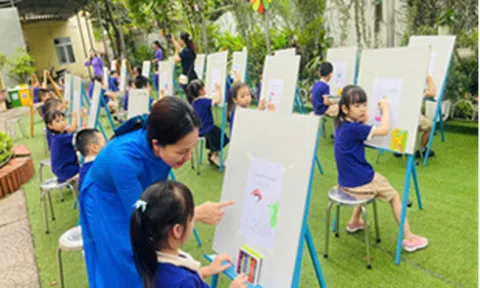 Trường Tiểu học Trung Văn (Phường Đại Mỗ - Hà Nội) và hành trình kiến tạo trường học xanh – hạnh phúc