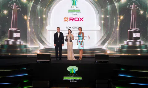ROX Group được vinh danh tại AREA 2026 về quản trị doanh nghiệp và đầu tư nhân lực