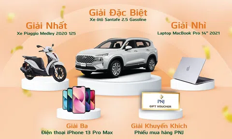 CƠ HỘI SỞ HỮU Ô TÔ HUYNDAI SANTA FE VÀ HÀNG TRĂM PHẦN QUÀ GIÁ TRỊ KHI MUA BẢO HIỂM FWD TẠI VIETCOMBANK
