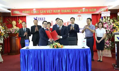 Lễ ký kết thỏa thuận hợp tác giữa Hội Luật gia Việt Nam và Công ty Cổ phần Đầu tư và Xây dựng VINA2