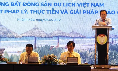 Trực tiếp: Hội thảo “Thị trường bất động sản du lịch Việt Nam: Những nút thắt pháp lý, thực tiễn và giải pháp tháo gỡ”
