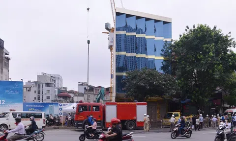 Cưỡng chế công trình vi phạm trật tự xây dựng tại số 84 đường Láng