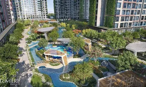Không gian sống lấy con người làm trung tâm tại LUMIÈRE Boulevard