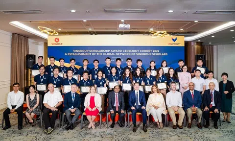Vingroup trao 48 tỷ đồng học bổng du học Thạc sĩ, Tiến sĩ KHCN 2022, thành lập Mạng lưới Học giả trẻ Vingroup Toàn cầu