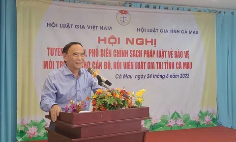 Hội nghị tuyên truyền, phổ biến chính sách, pháp luật về bảo vệ môi trường cho hội viên Hội Luật gia Việt Nam