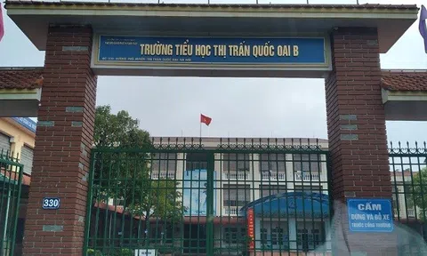 Trường Tiểu học Thị trấn Quốc Oai B (Huyện Quốc Oai – Hà Nội): Hướng tới mục tiêu nâng cao chất lượng giáo dục – đào tạo