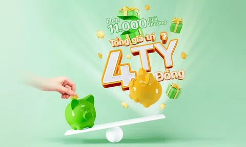 Cơ hội trúng 600 triệu đồng khi gửi tiết kiệm tại Vietcombank