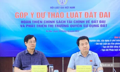 Hội thảo: Hoàn thiện chính sách tài chính về đất đai và phát triển thị trường quyền sử dụng đất