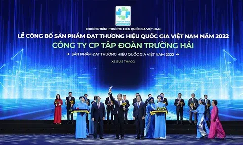 THACO được vinh danh Thương hiệu Quốc gia Việt Nam lần thứ 6