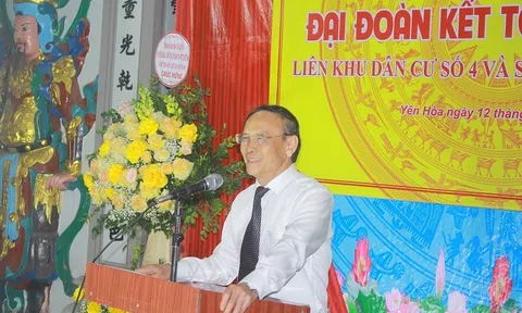 Chủ tịch Hội Luật gia Việt Nam dự Ngày hội Đại đoàn kết toàn dân tộc