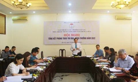 Cụm thi đua số 6 ( Hội Luật gia VN) tiên phong, đi đầu trong công tác tham mưu, phản biện chính sách pháp luật