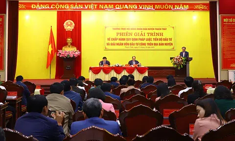 Huyện Thạch Thất – Hà Nội: Nhiều điểm sáng trong công tác giải ngân vốn đầu tư công năm 2022