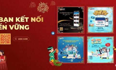 Eximbank không ngừng triển khai các chương trình mang đến nhiều trải nghiệm mới mẻ dành cho khách hàng.