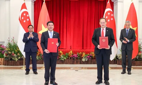 Việt Nam thiết lập Quan hệ Đối tác kinh tế số-kinh tế xanh với Singapore