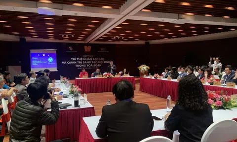 Hội thảo "Trí tuệ nhân tạo (AI) và quản trị sáng tạo nội dung trong tòa soạn”: Báo chí dùng trí tuệ nhân tạo AI chứ không hùa theo, phụ thuộc