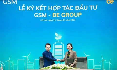 Công ty GSM đầu tư vào Be Group, hỗ trợ tài xế chuyển đổi sang xe điện