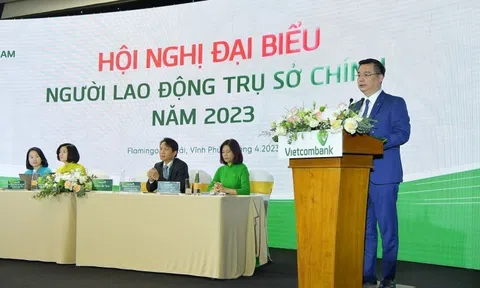 Vietcombank tổ chức thành công Hội nghị đại biểu người lao động Trụ Sở chính năm 2023