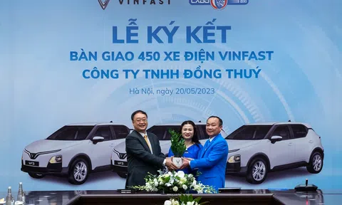 Lado Taxi mua thêm 300 xe VinFast VF 5 Plus để mở rộng dịch vụ taxi điện