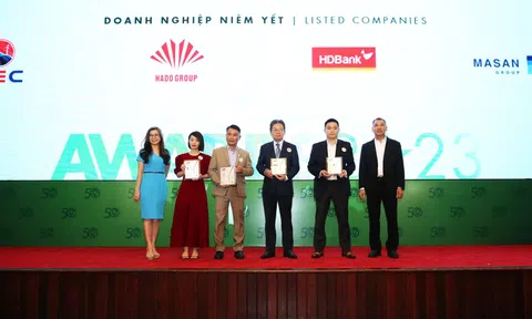 Masan Group tiếp tục được vinh danh tại Top 50 Doanh nghiệp phát triển bền vững năm 2023
