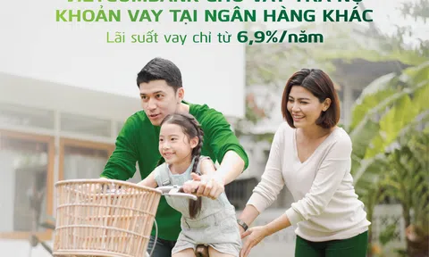 Khách hàng có thể vay vốn tại Vietcombank để trả nợ khoản vay tại ngân hàng khác