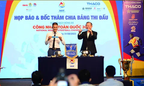 THACO tài trợ Kim Cương cho Giải Bóng đá Công nhân toàn quốc 2023