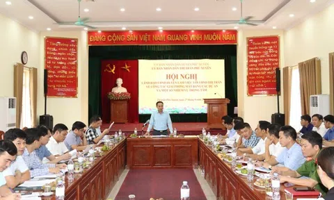 Huyện Phú Xuyên - Hà Nội: Tiếp tục đẩy nhanh tiến độ giải ngân vốn đầu tư công.
