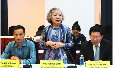 TS. Nguyễn Thị Sơn - Viện trưởng Viện IBLA: Nên chọn tên Luật Trọng tài Thương mại là phù hợp