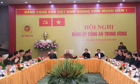 Hội nghị Đảng uỷ Công an Trung ương năm 2023: Thống nhất nhiều mục tiêu, giải pháp trọng tâm, đột phá
