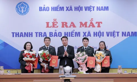 Lễ ra mắt Thanh tra Bảo hiểm xã hội Việt Nam