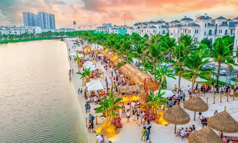 Sức sống ngập tràn trong “thành phố biển” ở phía Đông Hà Nội