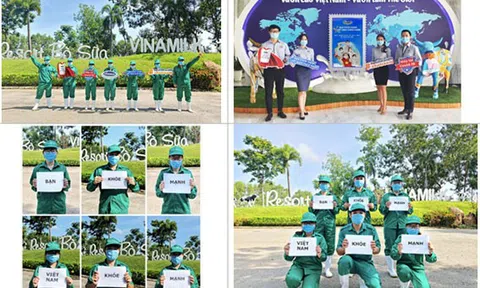 Vinamilk khởi động chiến dịch "Bạn khoẻ mạnh, Việt Nam khoẻ mạnh" nâng cao sức khoẻ cộng đồng và ủng hộ Vaccine phòng Covid -19 cho trẻ em"
