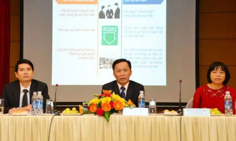 Công bố Quy tắc tố tụng trọng tài VIAC 2017: Giảm thời gian, tiết kiệm chi phí cho DN