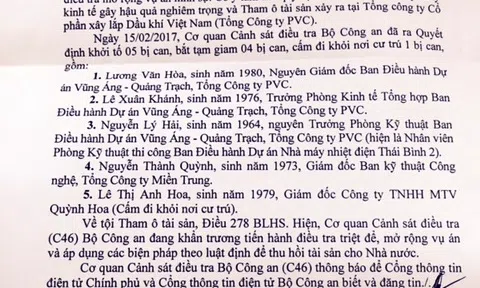Bộ Công an điều tra mở rộng vụ án Trịnh Xuân Thanh