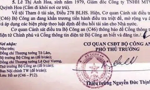 Vụ Trịnh Xuân Thanh, khởi tố 5 bị can liên quan tới vụ tham ô tài sản tại PVC