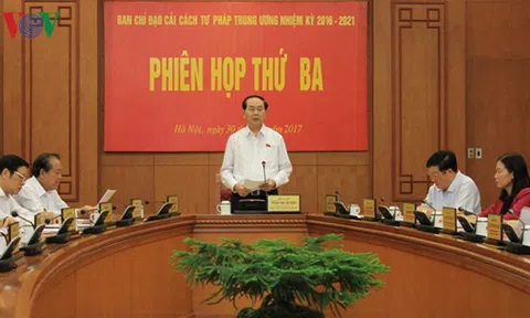 Sắp kiểm tra nhiệm vụ cải cách tư pháp ở các tỉnh