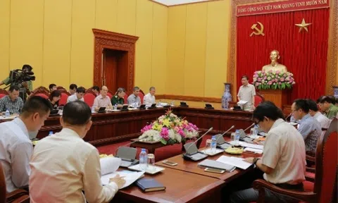 Xây dựng Luật An ninh mạng, tạo cơ sở pháp lý để phòng chống tấn công, khủng bố, chiến tranh mạng…