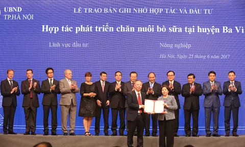 Vinamilk đồng hành cùng sự phát triển của Thủ Đô