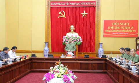 BCĐ phòng, chống tham nhũng, lãng phí Bộ Công an sơ kết 6 tháng đầu năm 2017