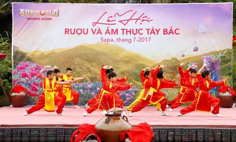 Tưng bừng Không gian Ẩm thực lớn nhất Tây Bắc Sun World Fansipan Legend