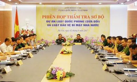 Xem xét Dự luật Bảo vệ bí mật nhà nước