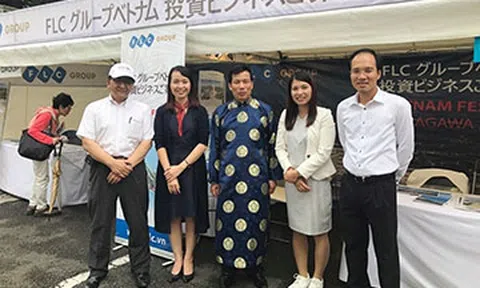 Hai doanh nghiệp Việt - Tập đoàn FLC và Vietnam Airlines tham dự lễ hội Việt Nam 2017 tại Nhật Bản