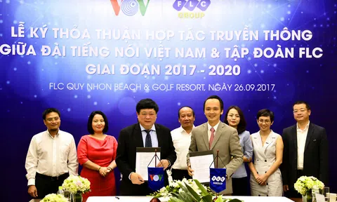 Tập đoàn FLC và Đài Tiếng nói Việt Nam (VOV) ký thỏa thuận hợp tác truyền thông