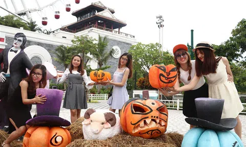 Halloween ngập tràn cảm xúc với “Vương quốc bí ngô” Sun World Danang Wonders