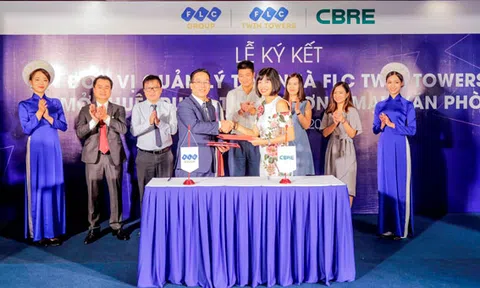 Tập đoàn FLC bổ nhiệm CBRE quản lý tòa tháp đôi FLC Twin Towers